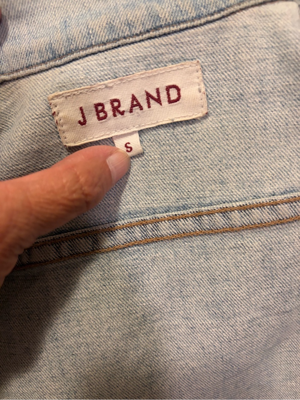 J Brand Classic Light Wash Denim Jacket - Small - Picture 2 of 13